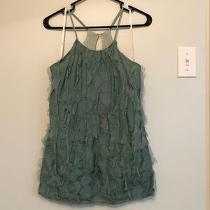 Trinity slvls ruffled top!